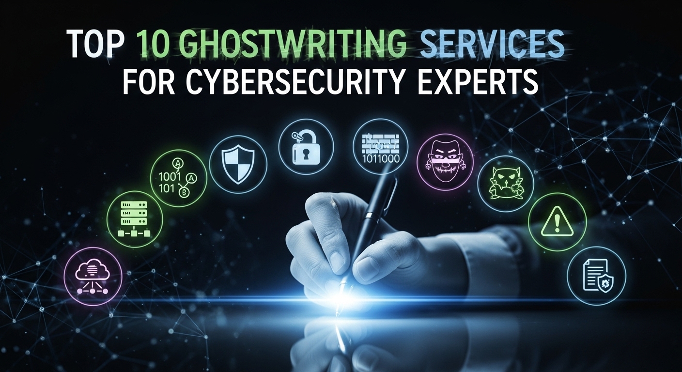 Top 10 Ghostwriting Services for Cybersecurity Experts in 2026