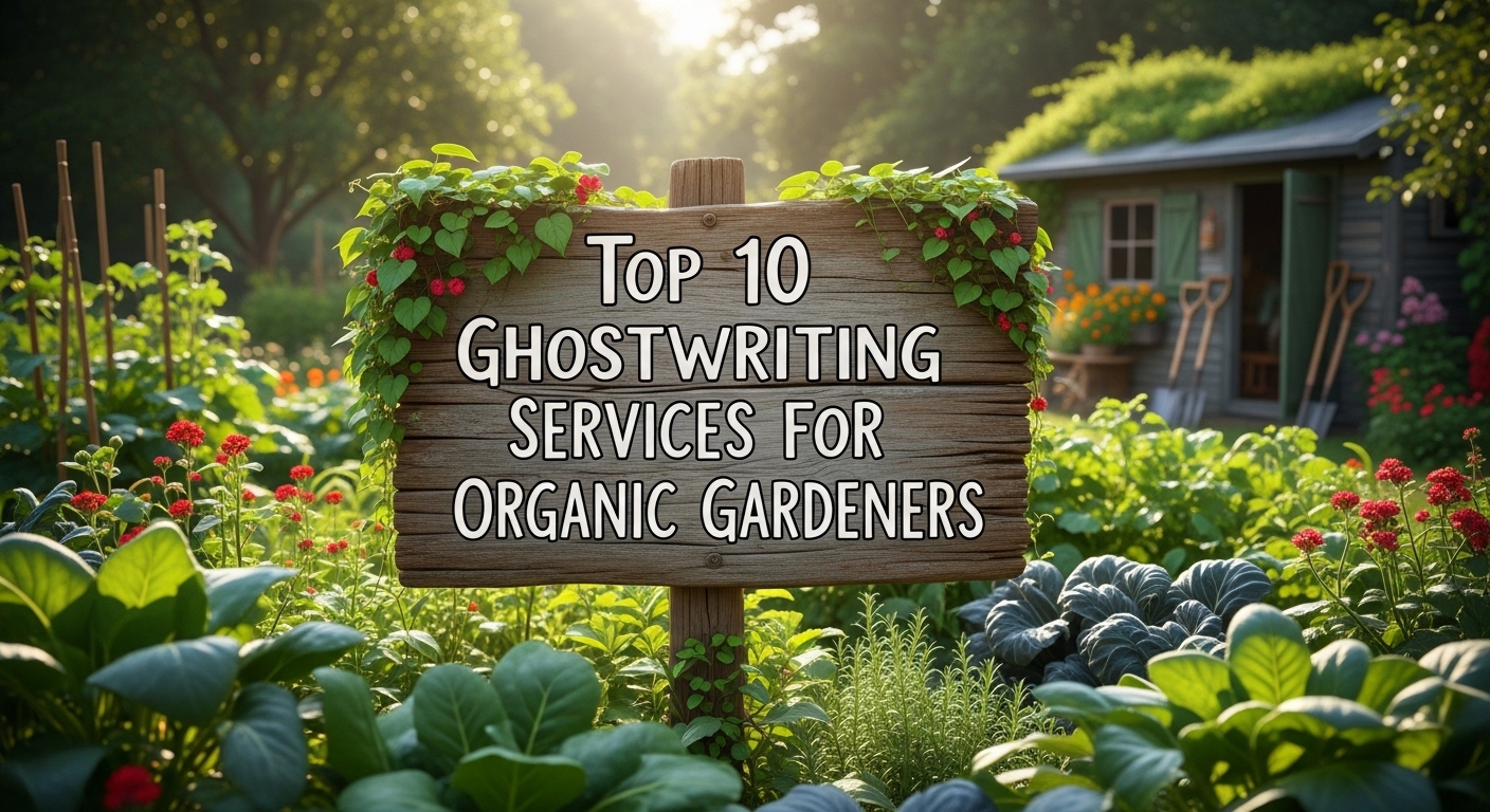 Top 10 Ghostwriting Services for Organic Gardeners in 2026