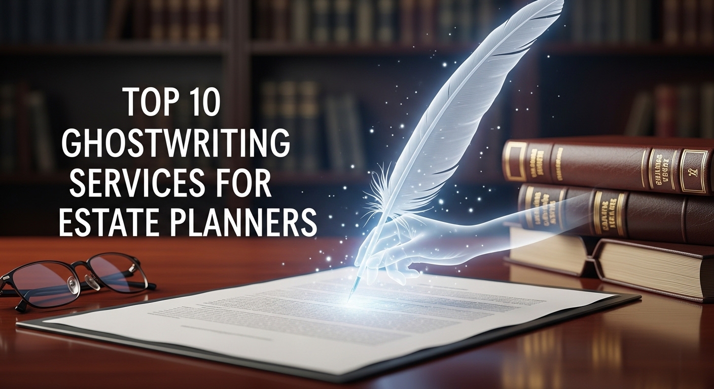 Top 10 Ghostwriting Services for Estate Planners in 2026