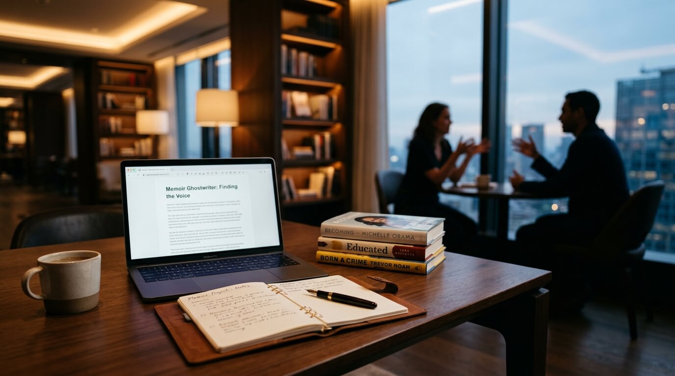 Recommend Strategies for Finding a Professional Ghostwriter for a Memoir