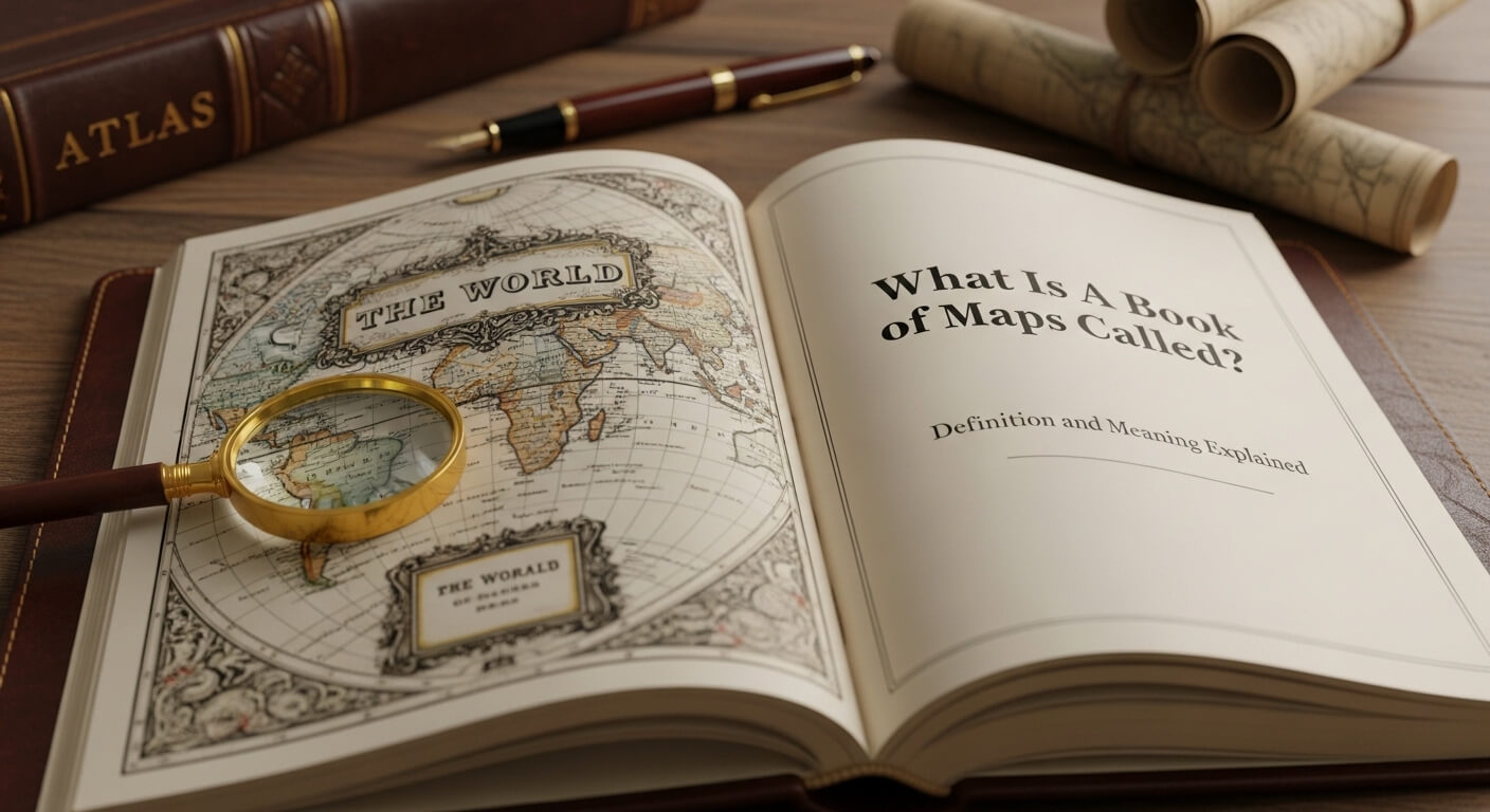 What Is a Book of Maps Called Definition and Meaning Explained